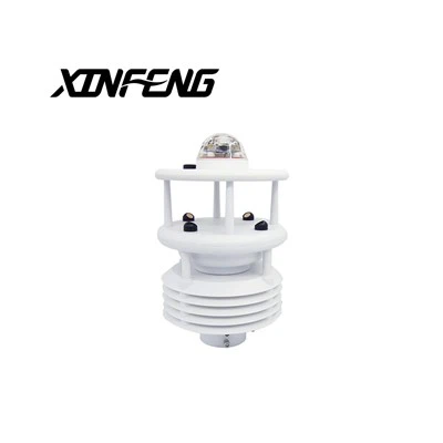 HCD6817 CE RS485 Modbus 4-20MA Compact Weather Station Instrument Ultraskaņas vēja ātruma virziena sensors videi